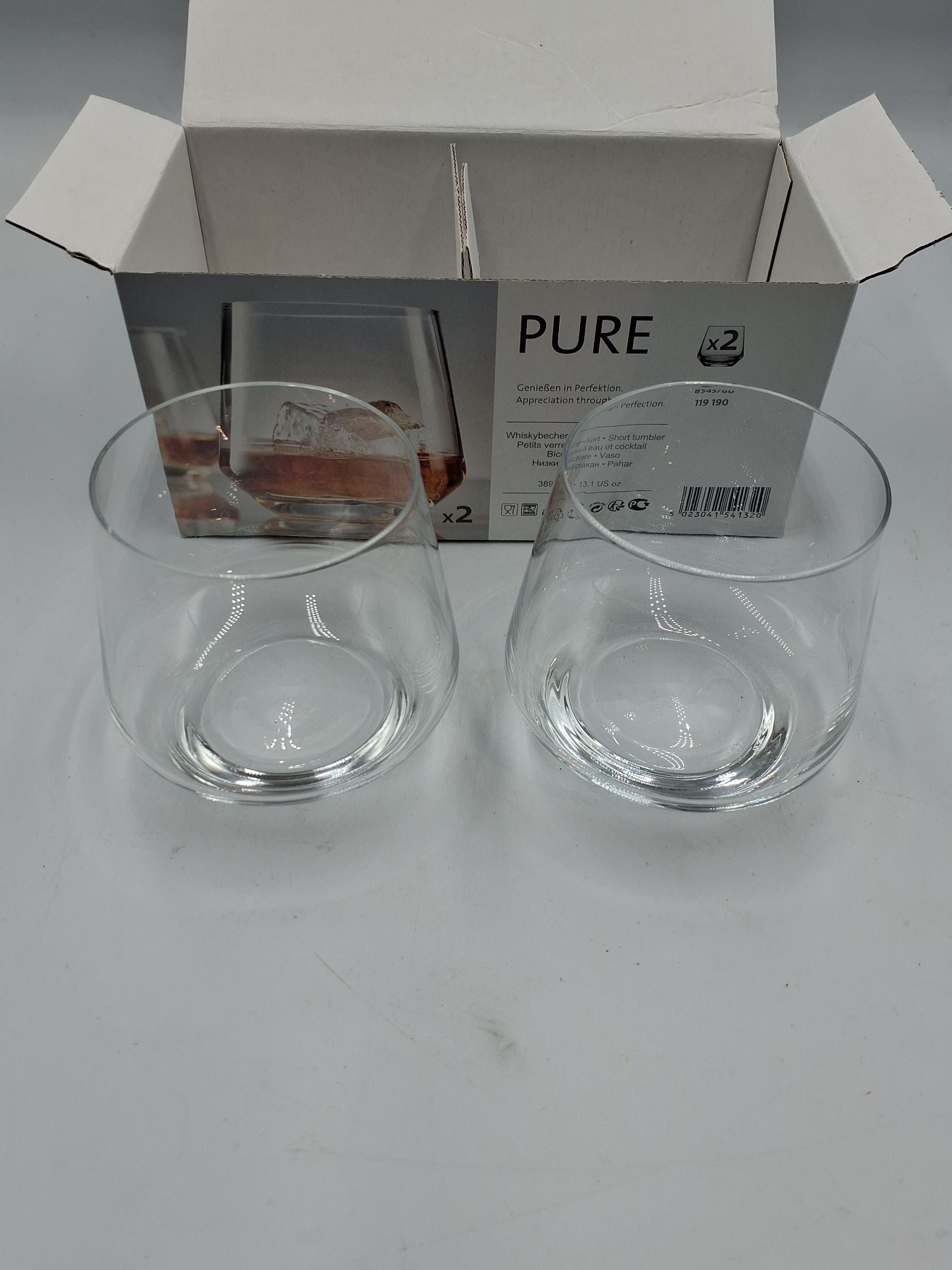 Pure whisky glas